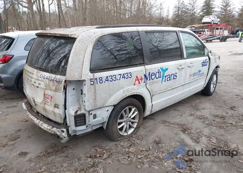 2016 Dodge Grand Caravan Sxt из США, поврежденный, VIN 2C4RDGCG2GR201735